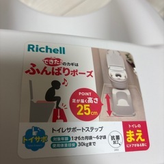 トイトレ用ステップの画像