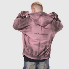 韓国ストリート　パーカーの画像