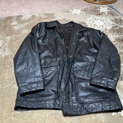 紳士物　本革コートの画像