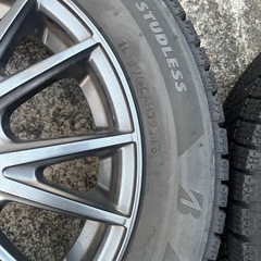 中古ホイール＆タイヤセット 155/65/r14冬用タイヤ（ノーパンクタイヤ）の画像