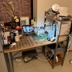 ニトリ　パソコンデスクの画像