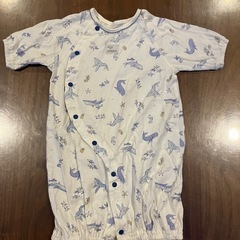 キムラタン　シルク入り50〜60㎝肌着　＋スタイの画像