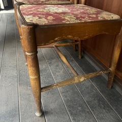 【決定】
椅子　アンティーク　 2脚の画像