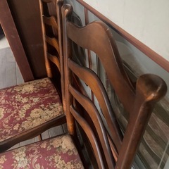 【決定】
椅子　アンティーク　 2脚の画像