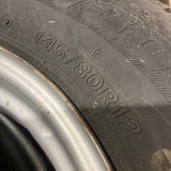 軽トラック専用スタッドレスタイヤ4本セットの画像