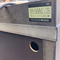 早い者勝ち　引き出し付き　セミダブルベッドの画像