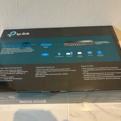 TP-Link TL-SX1008 8ポート 10G対応 スイッチングハブ　最新
の画像