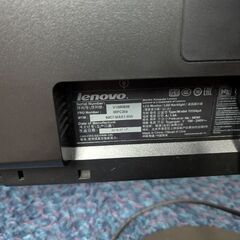 パソコンモニター２４インチ Lenovoの画像