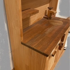 おままごと　キッチン　木製の画像