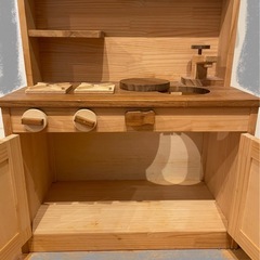 おままごと　キッチン　木製の画像