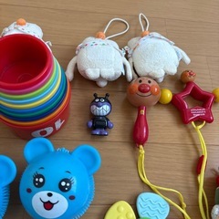 赤ちゃん おもちゃ まとめ売り 知育玩具 ぬいぐるみ ラトル 木のおもちゃ歯固めラトルエドインターミキハウス他の画像