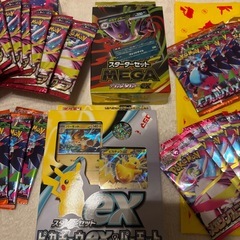 スターターデッキゲンガーEXとその他のデッキとパックの画像