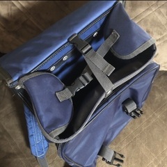 中学校指定ザック　通学カバンの画像