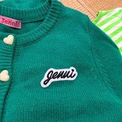JENNI カーディガン、Tシャツ150cmの画像