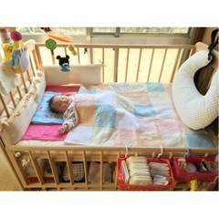 ベビーベッド(枠)
の画像