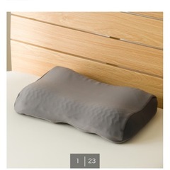 ニトリ　丸洗い、高さ調整可能なゲル系まくら(購入から2ヶ月以内)の画像