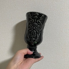 黒　エレガントな
花瓶の画像