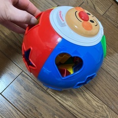 知育　アンパンマン　育脳まるまるパズル　形合わせの画像