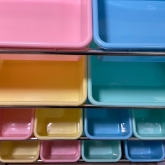 本日〜明日のみ価格　おもちゃ箱　おもちゃ収納　キッズ　子供おもちゃの画像