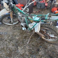 ヤマハ セローのレストア 部品取りの画像