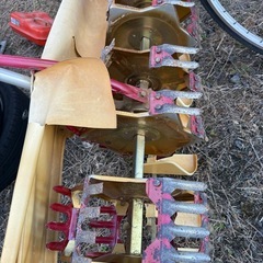 オータケミニカルチ 3連 三菱 TL43 水田中耕 除草機 草取り機 水田除草機の画像