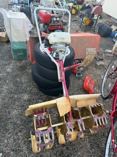 オータケミニカルチ 3連 三菱 TL43 水田中耕 除草機 草取り機 水田除草機 オータケミニカルチ 3連 三菱 TL43 水田中耕 除草機 草取り機 水田除草機