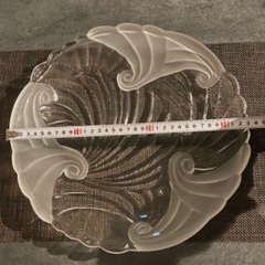 ガラス　大皿の画像