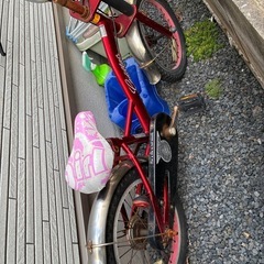 スクラップ鉄等　子供自転車の画像