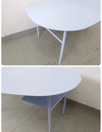 美品・使用半年】unico ウニコ SOOD スード ローテーブル W900 3.3万