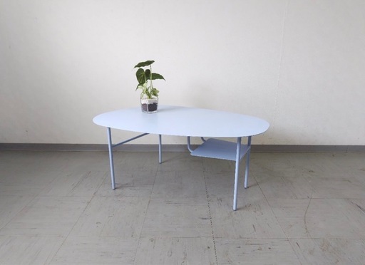 美品・使用半年】unico ウニコ SOOD スード ローテーブル W900 3.3万