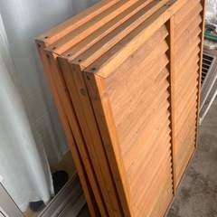 木製ルーバー × 5枚の画像
