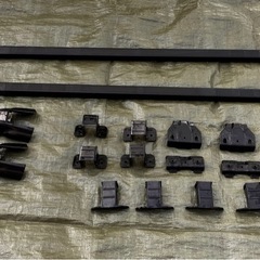 スバル (inno) ルーフボックス 両側開閉 レール取り付け金具付の画像