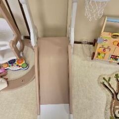 こども用　ブランコ　滑り台の画像
