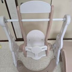 こども用　ブランコ　滑り台の画像