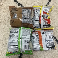 【お話中】【近日中処分予定】海外お菓子　スナック菓子の画像