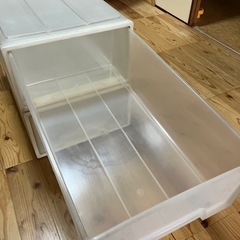 無印良品 衣装ケース2個の画像