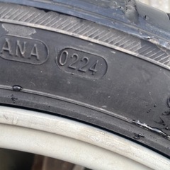 ダイハツ純正ホイール　タイヤセットの画像