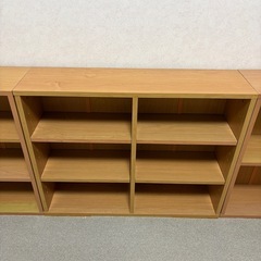 カラーボックス3個まとめての画像