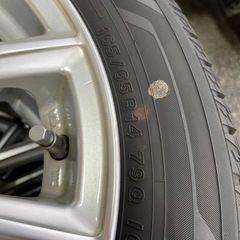 １６５／６５Ｒ１４　４本セット　スタッドレス　ハスラー　キャスト　フレアクロスオーバーなどに‼️の画像