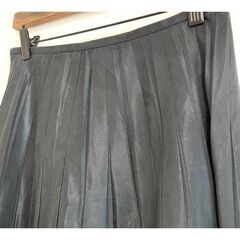 ◯INDIVIスカート膝下黒Lの画像