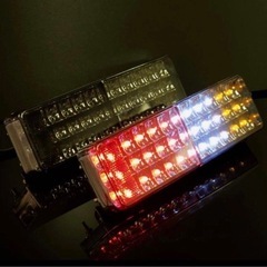 OFFICE-K スズキ ジムニー JIMNY JA11 JA12 JA22 JB31 32用 LEDテールランプ 左右セット スモークテール 汎用 赤白黄の画像