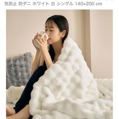 【新品未開封】毛布の画像