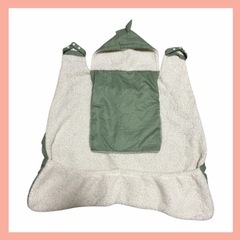 抱っこ紐 恐竜デザイン フード付きブランケット おくるみの画像