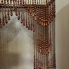 昭和レトロ アンティーク たまのれん たますだれの画像