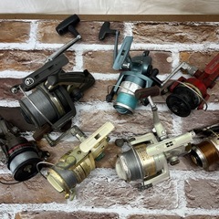スピニングリール　7個セット　釣り　釣具　サビキ　投げ釣り　堤防の画像