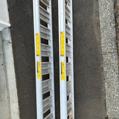 日軽アルミブリッジ　08-C6-30W ラダー　バイク　農機具　除雪機　幅広の画像