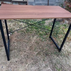 デスク(ZK001 95 MBRニトリザッキー　ダークブラウンの画像