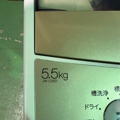 Haier 全自動電気洗濯機 JW-C55D/2021年製/#250の画像
