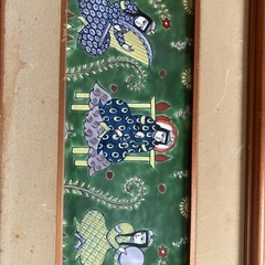 中国　陶器　飾り物の画像