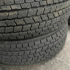 軽バン、軽トラ用ヨコハマスタッドレス&鉄ホイール4本セット　145/80R12の画像